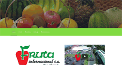 Desktop Screenshot of frutainternacional.com